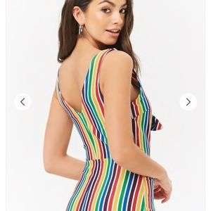rainbow romper forever 21